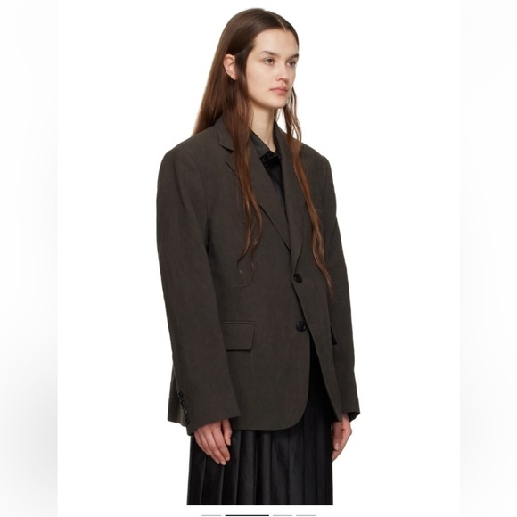 BOSS Hugo Boss Vintage Classic-Fit Sport Single Breasted Coat Jacket Sz 50R - Picture 4 of 16